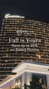 81K views | Save up to 25% this fall. Cozy flavors, chef-crafted dishes, and handcrafted cocktails make the season yours at Wynn. | Wynn Las Vegas | Facebook