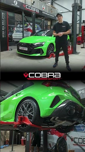 Audi RS3 8Y.2 (Facelift) Cobra Sport Exhaust Upgrade - Race GPF Back Performance Exhaust Fitting
