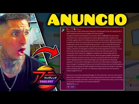 ⚠️IMPORTANT ANNOUNCEMENT FOR ANIME FIGHTING SIMULATOR ENDLESS ROBLOX