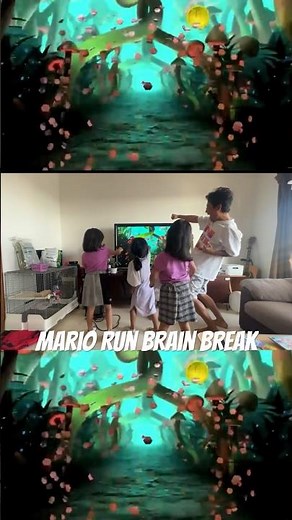 体験型マリオランw Mario Run Brain Break