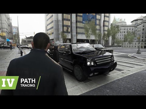 GTA 4 Stunning Path Tracing Graphics with Unreal Lighting Mod - RTX 5080 Burning