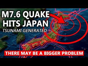 POWERFUL M7.6 EARTHQUAKE STRIKES JAPAN TRIGGERING TSUNAMI 🌊 An Even Bigger Quake Could Be Coming