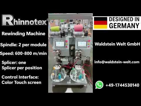 Rhinnotex Rewinding machine
