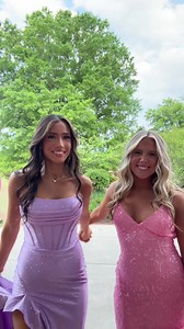 my bestieeee💘💘 @allieberryy #fyp #prom #transition | prom transitions