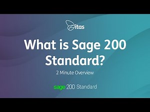 What is Sage 200 Standard? Sage 200 Standard - Cloud Accounting Software