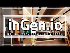 inGen.io | a Procedural Interior Generator Add-on for Blender