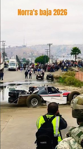 norra's baja 2026 la acción en el arroyo de Ensenada BC en rampa..