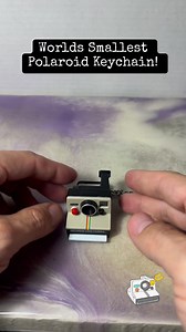 42K views · 671 reactions | A mini Polaroid for your keychain! #miniatures #polaroid #camera #RetroToys #worldssmallest #keychain #toystagram | CPJ Collectibles | Facebook