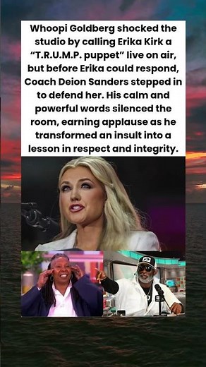 Deion Sanders Silences Whoopi with Powerful Defense of Erika Kirk