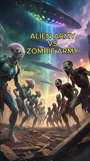 Zombies VS Aliens Which CREATURE Would WIN in a Fight, zombies vs aliens