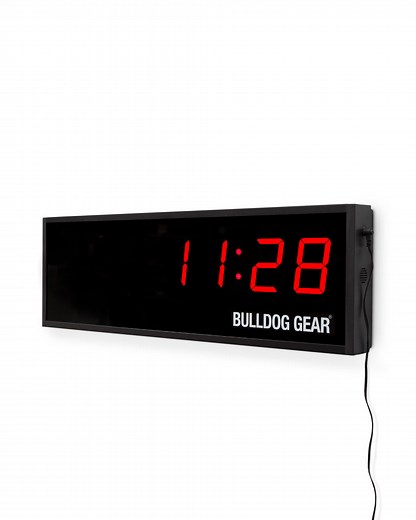 Bulldog Gear - Large LED Gym Interval Timer | Functional Fitness Equipment