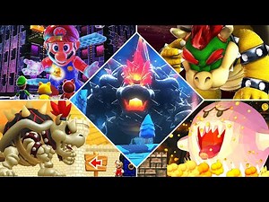 Evolution of Final Bowser Boss Fights in Mario Games