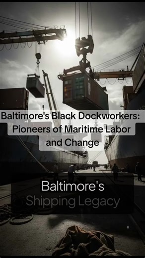 Baltimore's Black Dockworkers: Pioneers of Maritime Labor and Change Black Maryland Roots Black Maryland History History of African Americans in Maryland Maryland Systemic Injustice Erased Maryland history Maryland Underground Railroad history Redlining in Baltimore Maryland civil rights history Black heroes of Maryland Forgotten Maryland stories Untold Black History Black History not Taught in Schools #BlackMarylandRoots #MarylandBlackHistory #ForgottenMaryland #HiddenBlackHistory #Black