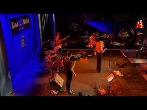 Gianluca Pellerito drum solo Blue Note Milano with Roberta Gentile