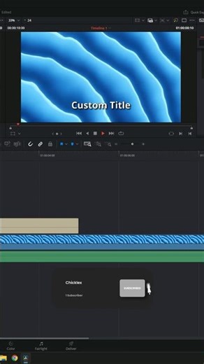 Pop up text in Davinci Resolve Tutorial