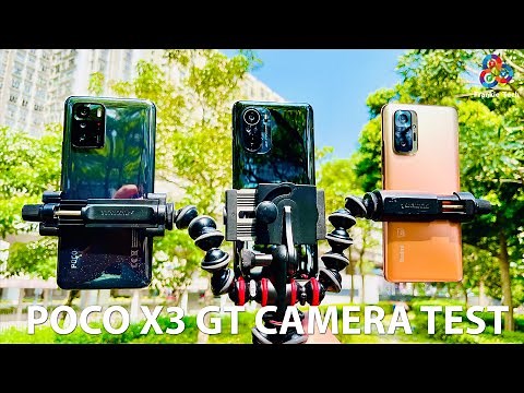 POCO X3 GT vs POCO F3 vs Redmi Note 10 Pro CAMERA TEST