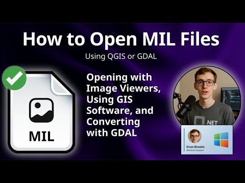 How to Open MIL Files (Military Raster Image)