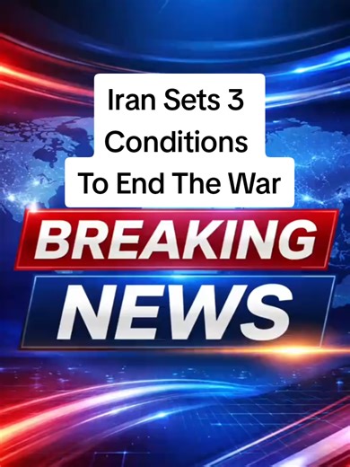 Iran’s new leadership has reportedly announced three major conditions that could determine whether the ongoing conflict comes to an end. In this short global update, we break down the key demands connected to Mojtaba Khamenei and why analysts believe these conditions could make negotiations extremely difficult. The demands include nuclear program rights, the removal of U.S. military bases in the region, and the strategic importance of the Strait of Hormuz, one of the world’s most critical oil ro