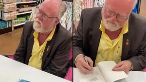 'Defeated' author becomes best-seller overnight after video of empty book signing goes viral