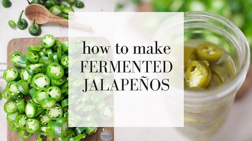6.6K views · 121 reactions | A great way to add tons of flavor and probiotic rich foods to your meals, these fermented jalapeños are so simple and delicious. An easy way to preserve your summer harvest, learn how to make fermented jalapeños with just two ingredients. | Farmhouse on Boone | Facebook