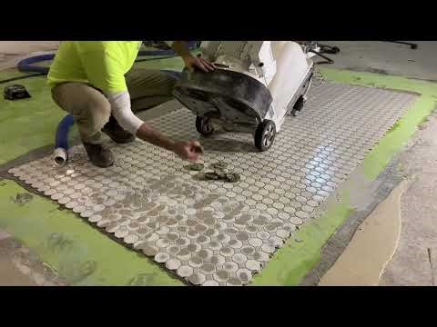 How To: Deglazing Ceramic Tile By Diamond Grinder