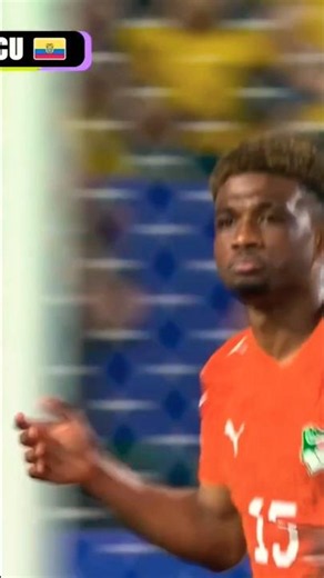 Côte d'Ivoire takes it 1-0 against Ecuador. ‪@frvr_football‬