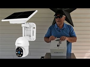 Solar Security Camera - 355° Pan/Tilt, 10000mAh Battery, Motion Tracking | XIAOVV