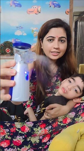 Mini Nebulizer, Low Sound & Portable, Run on Battery and Chargeable #onlineshopping #productreview