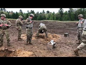 ARMY COMBAT INGENEERS EXPLOSTIONS