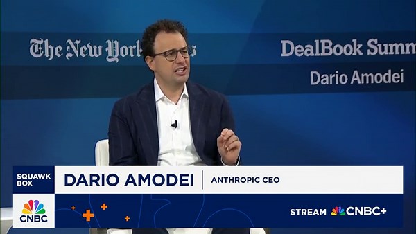 DealBook Summit 2025: Anthropic CEO on AI spending, AI bubble risk