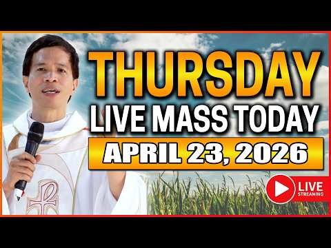 FILIPINO LIVE MASS TODAY ONLINE II APRIL 23, 2026 | FR. FIDEL ROURA