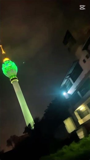City lights & midnight magic #lotus tower #srilanka #tourism #colombo