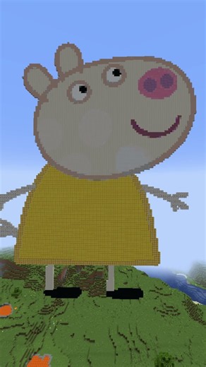 Pip Peppa Pig's Friends in Minecraft