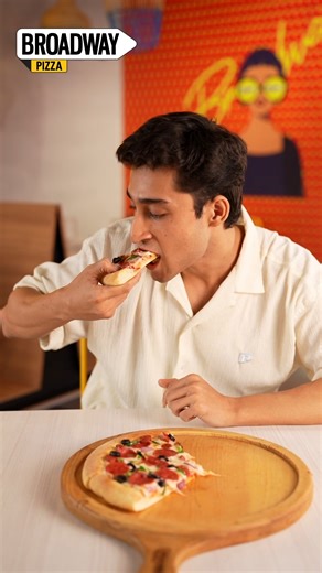 464K views · 1K reactions | The only three words we never hear on a pizza night: ‘I am full.’  Order Now: Call: 021-111-339-339 Visit: www.broadwaypizza.com.pk WhatsApp: https://wa.me/9221111339339 Or through our Super Fast Ordering App: Google Play: https://app.broadwaypizza.pk/googleplay App Store: https://app.broadwaypizza.pk/AppStore #Threemagicalwords #BroadwayPizza | Broadway Pizza | Facebook