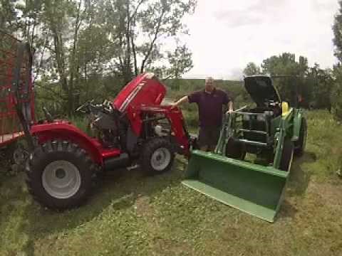 Massey Ferguson 1739E vs John Deere 3038E