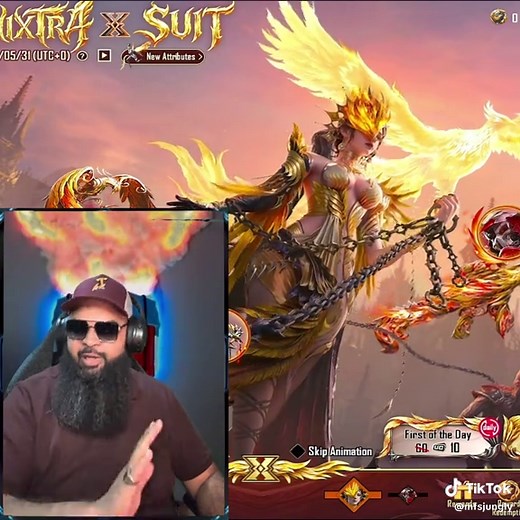 Maxout 7 Stars Phoenix & Raven X-Suits in PUBG Mobile