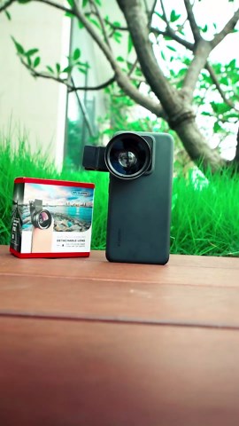 Apexel Phone Camera Lens, 2 in 1 Cell Phone Clip-on Lens Kit 0.45X Wide Angle Lens 140°+ 12.5X Macro Lens Clip-on iPhone Lens for iPhone Samsung and Most of Android Smartphone