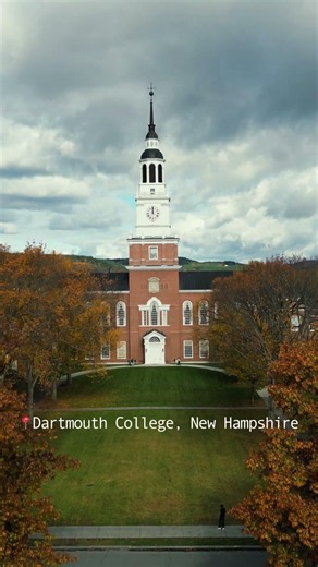 📍 Dartmouth College in Hanover New Hampshire in the Fall