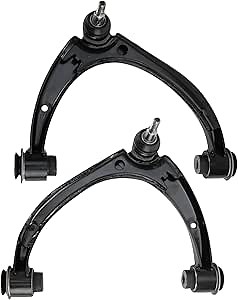 TRQ Front Left and Right Upper Control Arm with Ball Joint Set 2 Piece Compatible with 2015-2022 Chevrolet Colorado 2015-2022 GMC Canyon