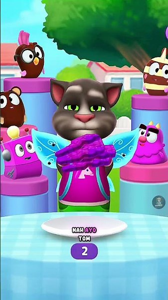 Cooking Socks?! Tom Gets Chaos 😭🧦 #mytalkingtom2 #funny #gaming