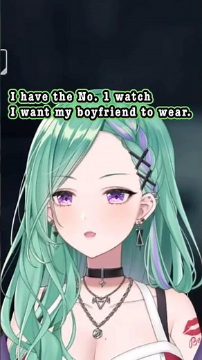 【Eng sub】The watch Beni wants her boyfriend to wear...【vspo/Yakumo Beni】#shorts #vspo