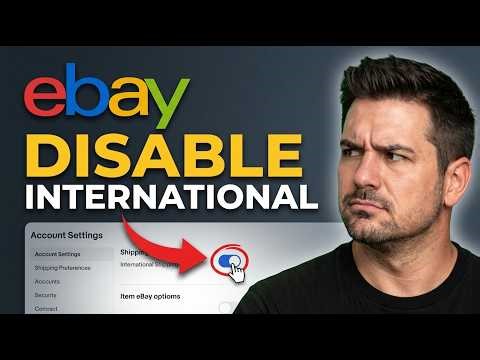 How to Turn Off International Shipping on eBay 2026 (Step by Step)