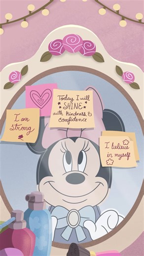 Reminder to believe in yourself! 💕💫 | Minnie Mouse