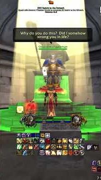Undead Paladin defiles Uthers Tomb | WoW Classic+
