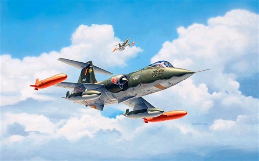 【战争雷霆】飞棍与火神——F-104G/S击杀集锦