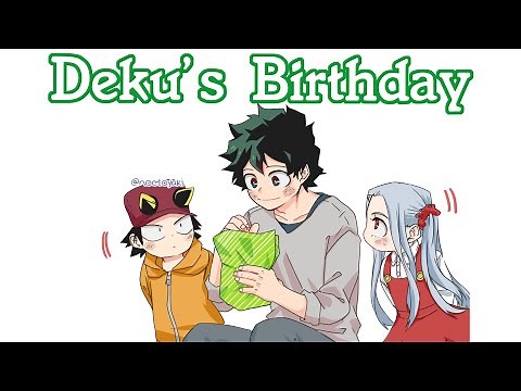 Happy Birthday Deku [My Hero Academia Comic Dub]