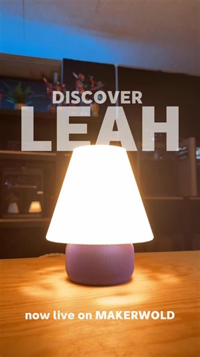 Juri Pranjic on Instagram: "Meet LEAH, a modular lighting system made for makers and modern spaces. Support free, CE compliant and fully printable. Every detail from the hidden structure to the final glow was crafted with precision. Now live on Makerworld. Discover the project → link in bio #3dprinting #homedecor #design #interiordesign"