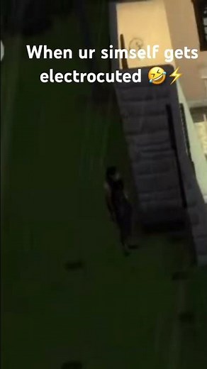 When ur sim gets electrocuted #gameplay #gaming #playstation #sims4