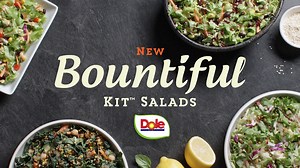 We see salads in your future, Dole lovers. Introducing our brand-new #BountifulKit Salads! Packed with plant-based proteins and clean ingredients, they're designed to keep you full and healthy, no matter what's in the stars for you. Which salad kit are you dreaming to try? | Dole