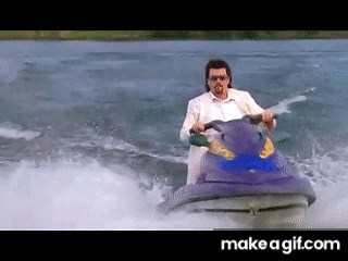 Kenny Powers Jet Ski Scenei on Make a GIF